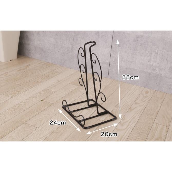 マキタ対応 クリーナースタンド 唐草クリーナースタンド 掃除機スタンド スチール 日本製 アイボリー ブラウン | ブランド登録なし | 01