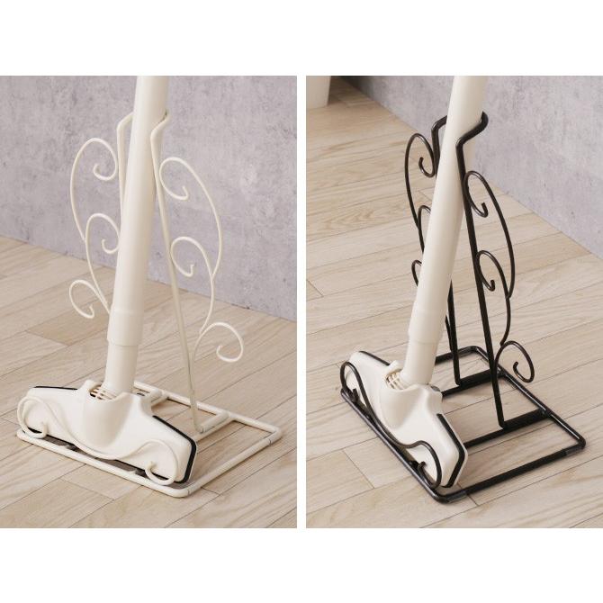 マキタ対応 クリーナースタンド 唐草クリーナースタンド 掃除機スタンド スチール 日本製 アイボリー ブラウン | ブランド登録なし | 04