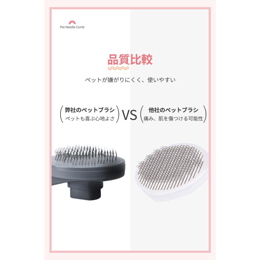 ペットブラシ ペットコーム 猫 犬 ウサギ 毛取り ペット用品 Spa ワンタッチ マッサージ 掃除 ワンプッシュ除毛 リラックス 静電なし 定形外普通郵便 Chongwushuzi Ioroi 通販 Yahoo ショッピング