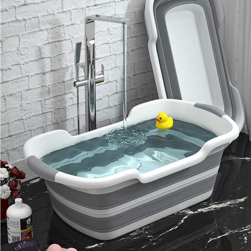 ソフトタブ 折りたたみ バスタブ 洗濯たらい おりたたみバケツ ベビーバス 赤ちゃん お風呂 ペットバス バスケット 洗濯かご シリコン 洗い桶 折り畳み Cwxzp002 Ioroi 通販 Yahoo ショッピング