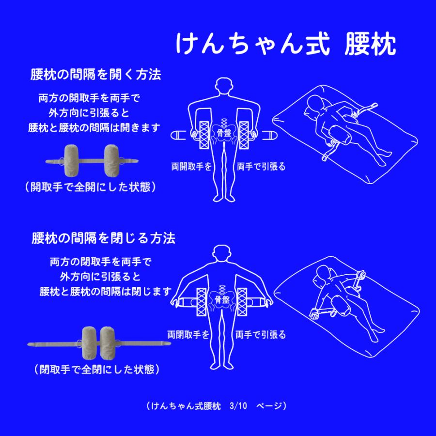 けんちゃん式腰枕 腰痛 床ずれ 介護 要介護 寝疲れ 腰枕 枕 抱き枕 起床 寝姿 姿勢保持 体位保持 体位変換 母の日 父の日 敬老の日 腰痛対策 |  | 03