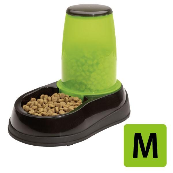 (アウトレットセール) フィード M グリーン (自動 給餌器 ペット 犬 いぬ 猫 ディスペンサー 食事 食器 お留守番) | OFT