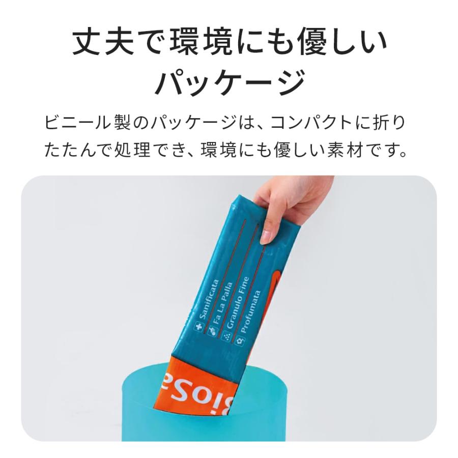 (OFT) [猫砂 セリーム バイオサンド グリーン 7.5kg×8袋セット] ネコ砂 ねこ砂 鉱物 ベントナイト 自動トイレ 固まるの画像