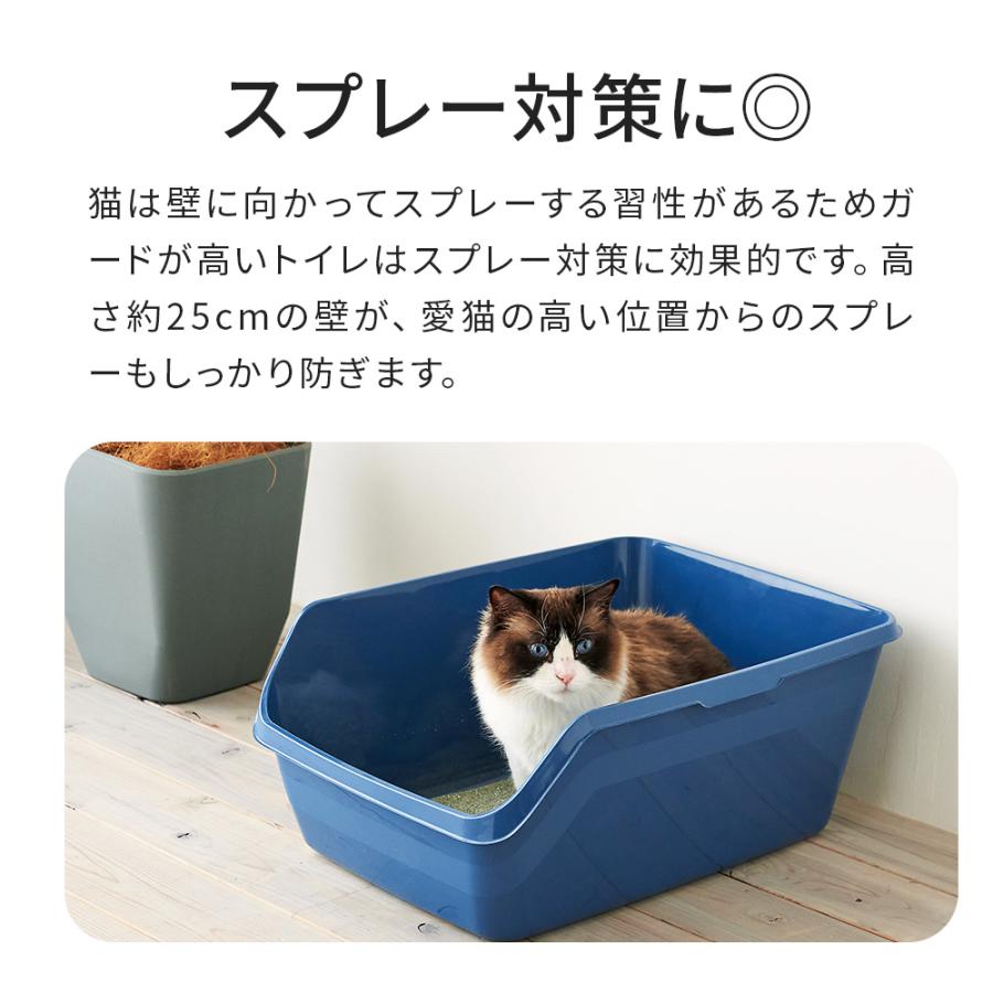 OFT [猫トイレ HY cat ラージ グレー 2個セット] 猫 ねこ ネコ ネコ