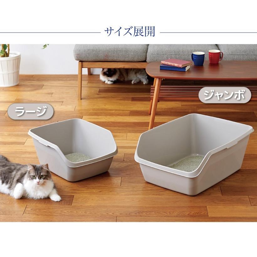 Oft Hy Cat ジャンボ グレー ２個セット 猫 ネコ トイレ スプレー対策 飛び散り 飛散ガード 大きめ 深め 高め 洗いやすい おしゃれ おすすめ 2 Oft Store Yahoo 店 通販 Yahoo ショッピング