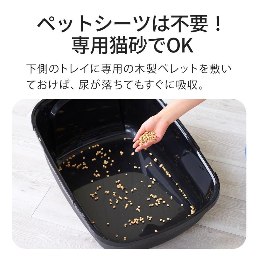 (OFT) [木の猫砂 PeeWee 木製ペレット 8袋] 猫砂 ネコ砂 ねこ砂 木製 ペレット システムトイレ 猫トイレの画像