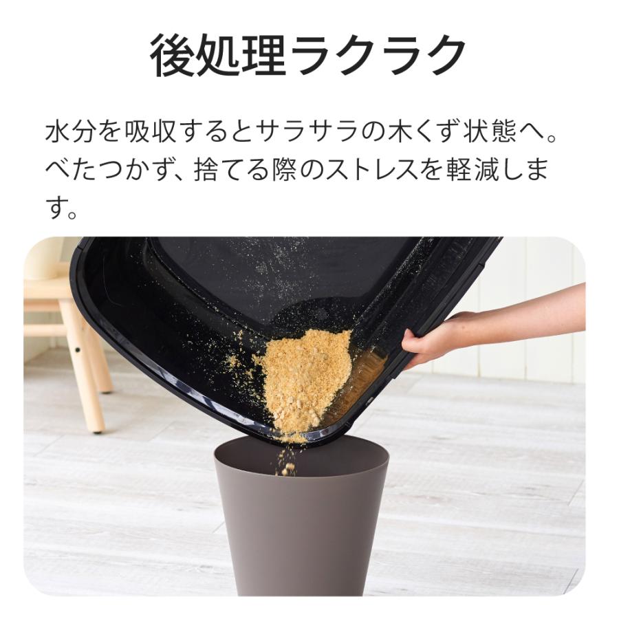 (OFT) [木の猫砂 PeeWee 木製ペレット 8袋] 猫砂 ネコ砂 ねこ砂 木製 ペレット システムトイレ 猫トイレの画像