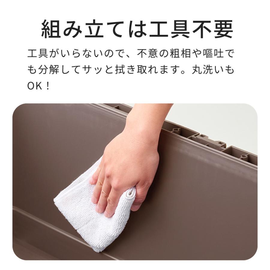 (特別セール中) [ペットケンネル ファーストクラス トップオープンクリア L60T] 犬 イヌ いぬ ペットクレート 猫 ねこ ネコ 上から | OFT | 07