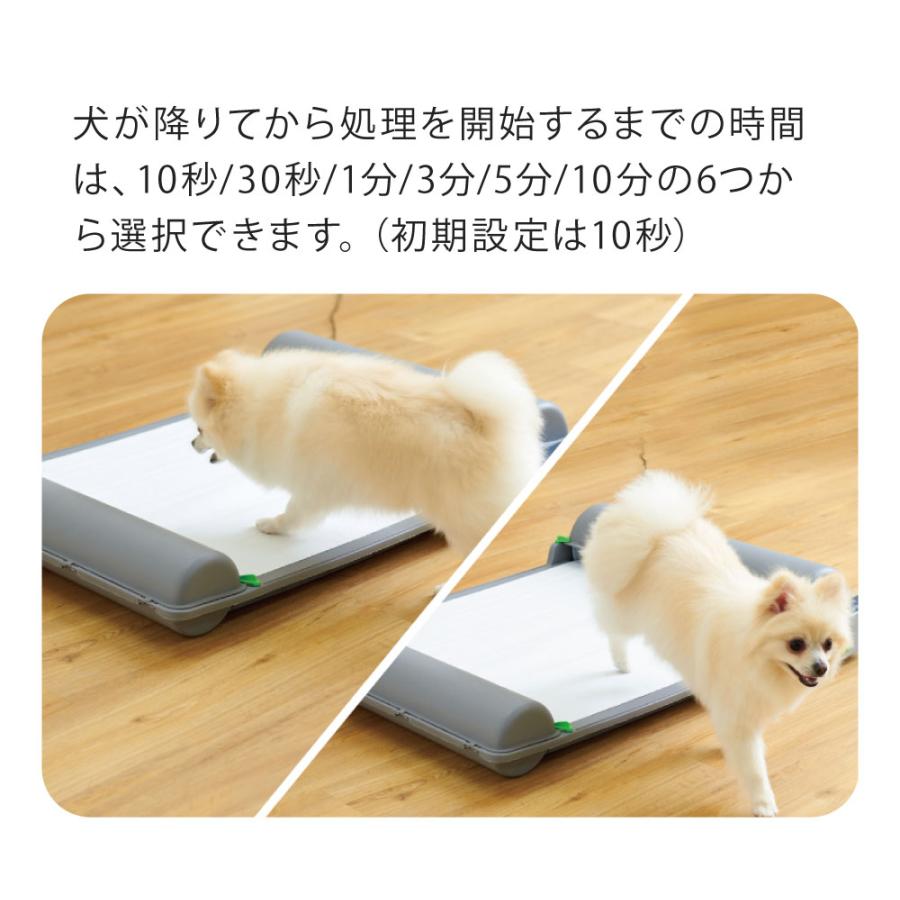 (OFT) [犬用トイレ ロール式自動犬トイレ ブリリアントパッドSMART(本体)] 犬 イヌ いぬ ペット おしゃれ 自動 タイマー | OFT | 10