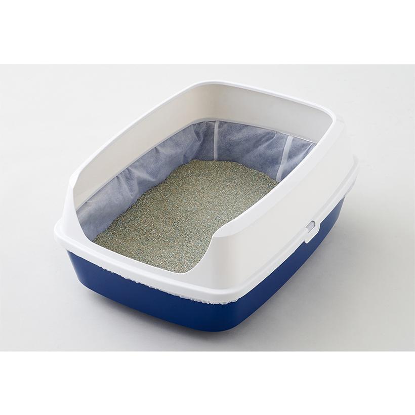 (お年玉5%OFFクーポン配布中) [猫トイレ Deep Pan ジャンボ 専用ライナー 10枚入り] 猫 ねこ ネコ ネコトイレ ねこトイレ 大型 大きめ 深い 深め　高い 高め | OFT | 02