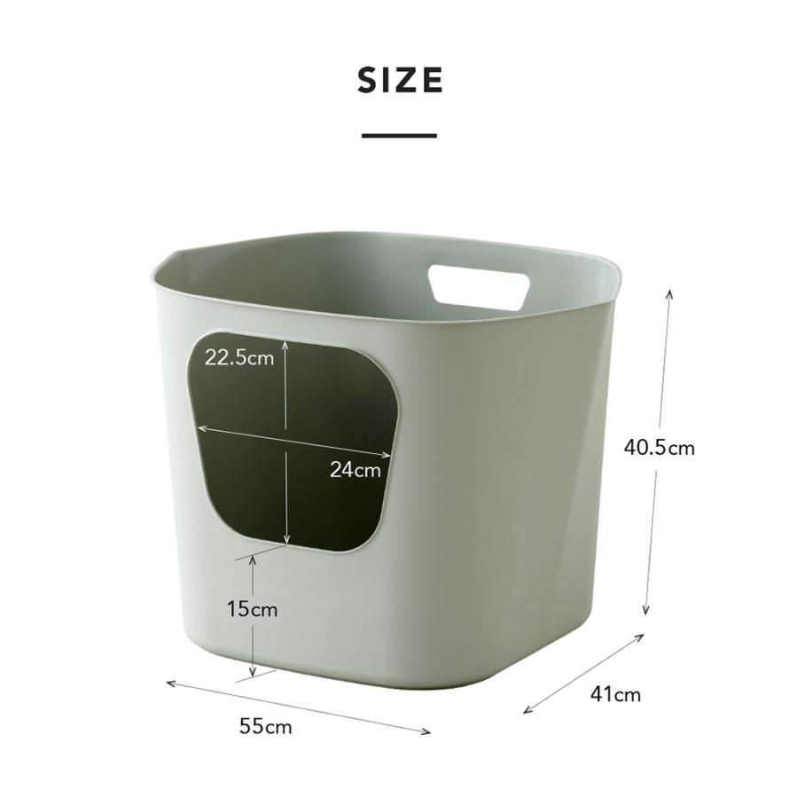 (OFT) [猫トイレ フレキシブルリッターボックス (スコップ付き)] 猫 ねこ ネコ 大型猫 大型ネコ 大きめ | OFT | 11