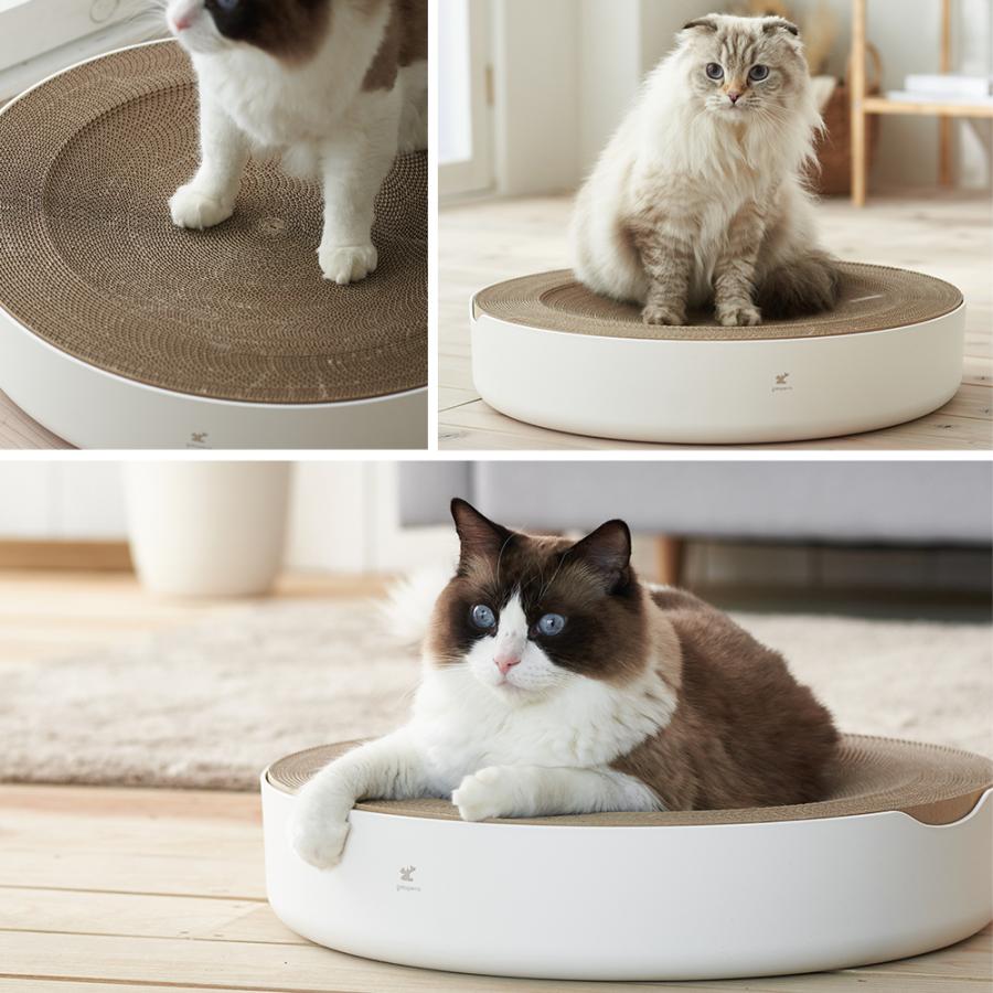 (お年玉5%OFFクーポン配布中) [猫の爪とぎ LOLLIPOP Scratcher (ロリポップスクラッチャー)体にフィットする爪とぎ] 猫 ねこ ネコ ベッド 爪とぎ 段ボール |  | 13