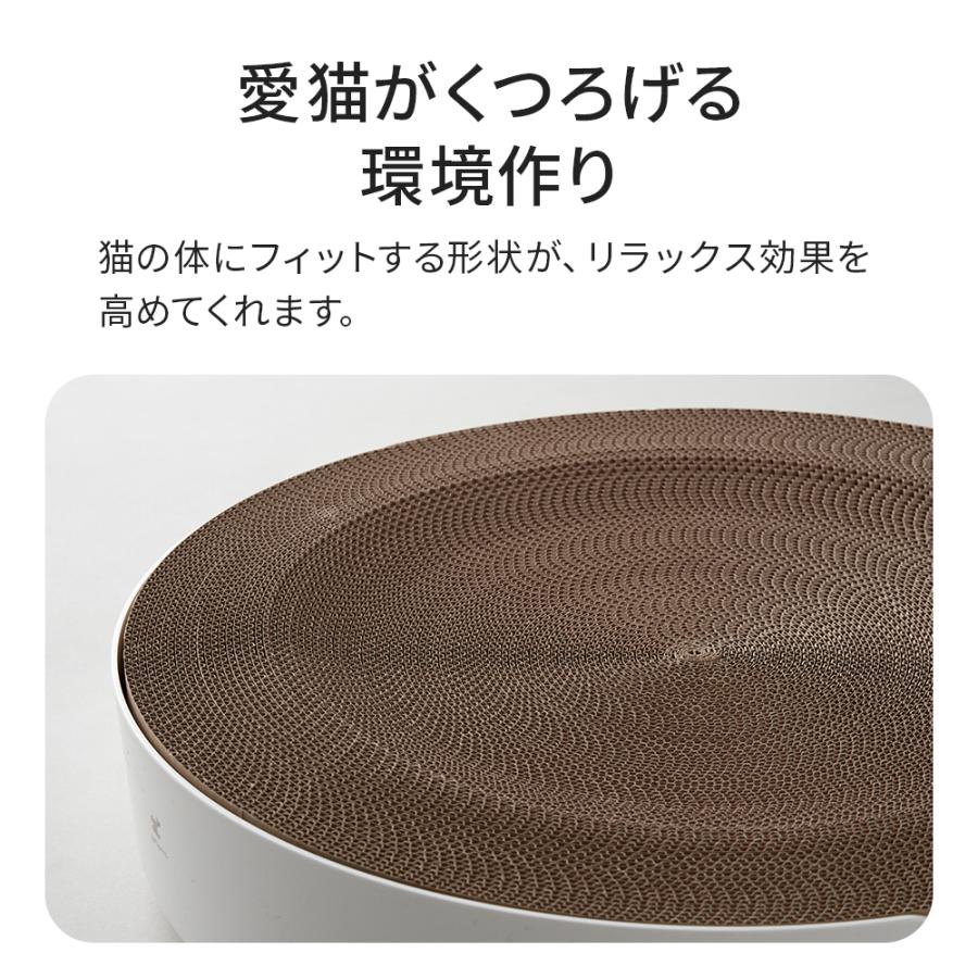 (お年玉5%OFFクーポン配布中) [猫の爪とぎ LOLLIPOP Scratcher (ロリポップスクラッチャー)体にフィットする爪とぎ] 猫 ねこ ネコ ベッド 爪とぎ 段ボール |  | 04