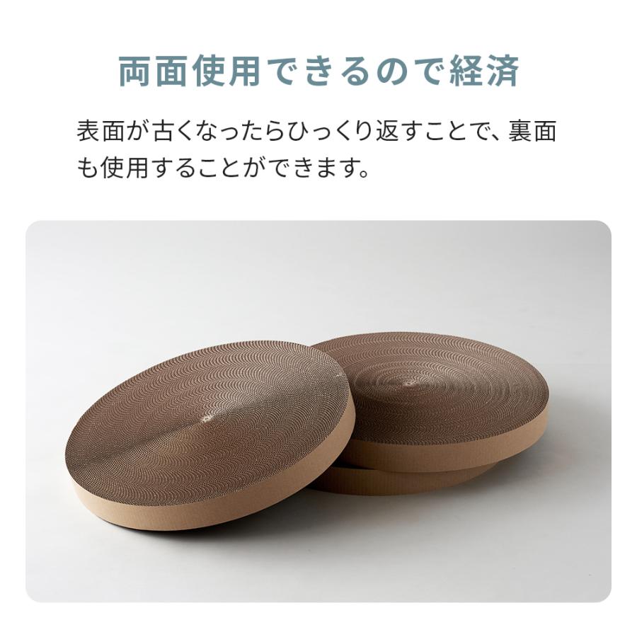 (お年玉5%OFFクーポン配布中) [猫の爪とぎ LOLLIPOP Scratcher (ロリポップ スクラッチャー)専用リフィル3個セット] 猫 ねこ ネコ ベッド 爪とぎ 段ボール | OFT | 05