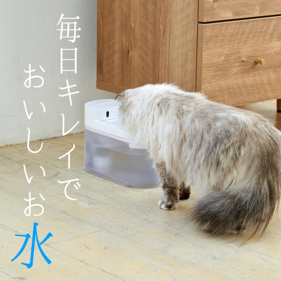 (OFT) [自動給水器 CATLINK WIRELESS FOUNTAIN / ワイヤレス ファウンテン] 自動給水器 水飲み 循環 犬 猫 アプリ スマホ | OFT | 01