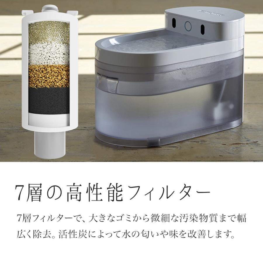 (OFT) [自動給水器 CATLINK WIRELESS FOUNTAIN 専用フィルター 3個入/ ワイヤレス ファウンテン] 自動給水器 水飲み 循環 犬 猫 | OFT | 01