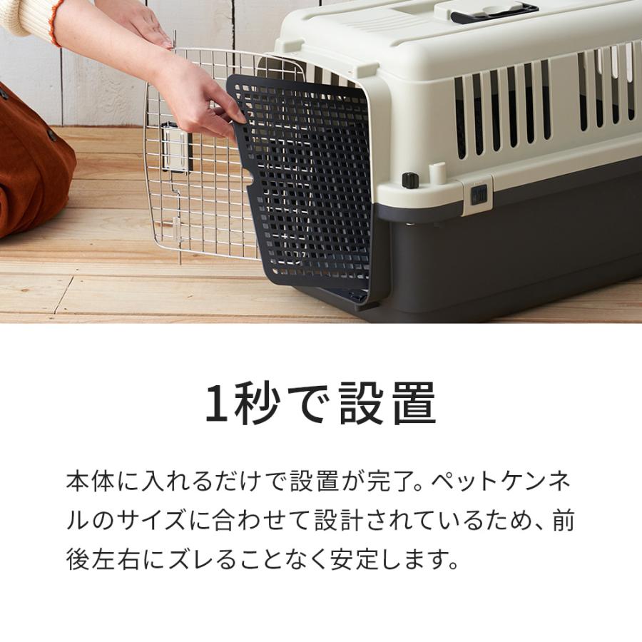 (OFT) [ペットケンネル ファーストクラス L80L90専用ドレインボード] すのこ 犬 イヌ ペットクレート キャリー ハードキャリー 中敷き | OFT | 07
