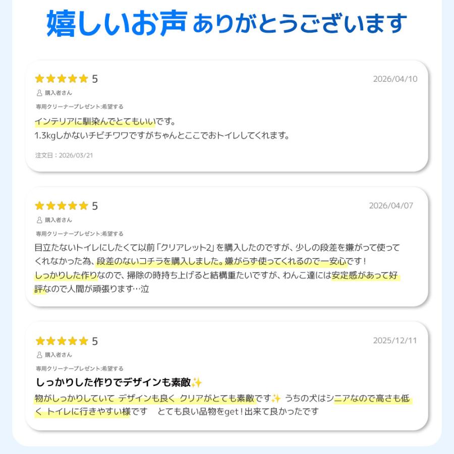 (今月のピックアップセール) [犬用トイレ クリアレット クーペ (ワイドシーツサイズ)] 犬 イヌ いぬ トイレトレー | OFT | 02