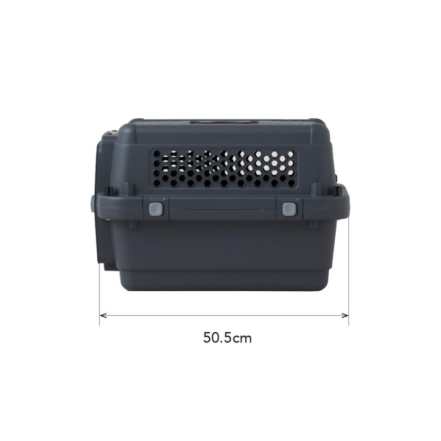 (特別セール中) [ペットケンネル ファーストクラス ブラックエディション L50] 犬 イヌ いぬ ペットクレート キャリー 飛行機 IATA | OFT | 09