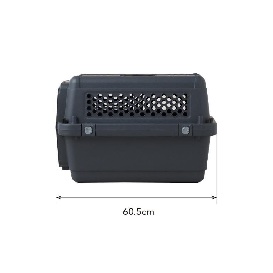 (特別セール中) [ペットケンネル ファーストクラス ブラックエディション L60] 犬 イヌ いぬ ペットクレート キャリー 飛行機 IATA | OFT | 09