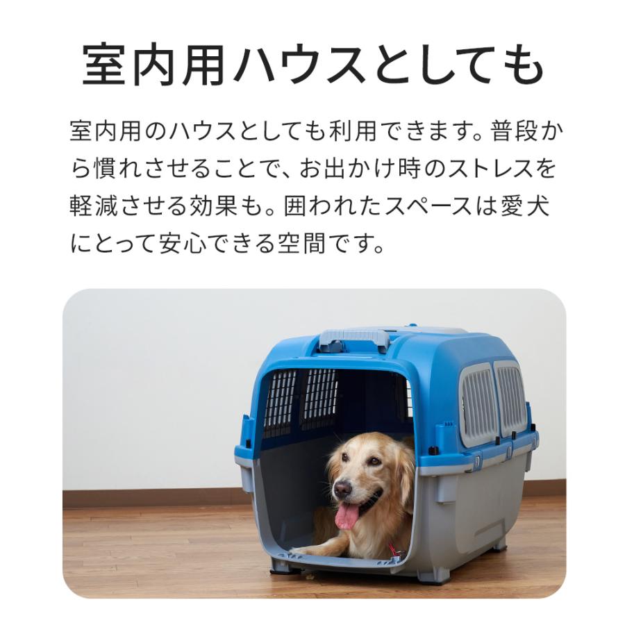 (お年玉5%OFFクーポン配布中) [ペットケンネル ファーストクラス ハンドルキャリー L80] 犬 イヌ いぬ ペットクレート キャリー 飛行機 IATA | OFT | 03