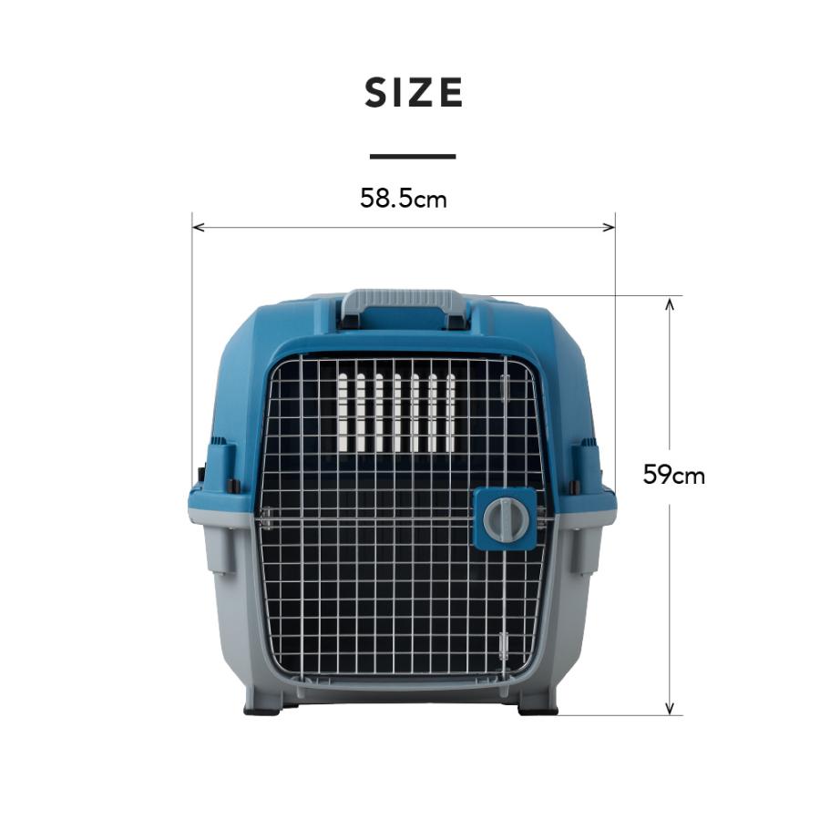 (お年玉5%OFFクーポン配布中) [ペットケンネル ファーストクラス ハンドルキャリー L80] 犬 イヌ いぬ ペットクレート キャリー 飛行機 IATA | OFT | 08