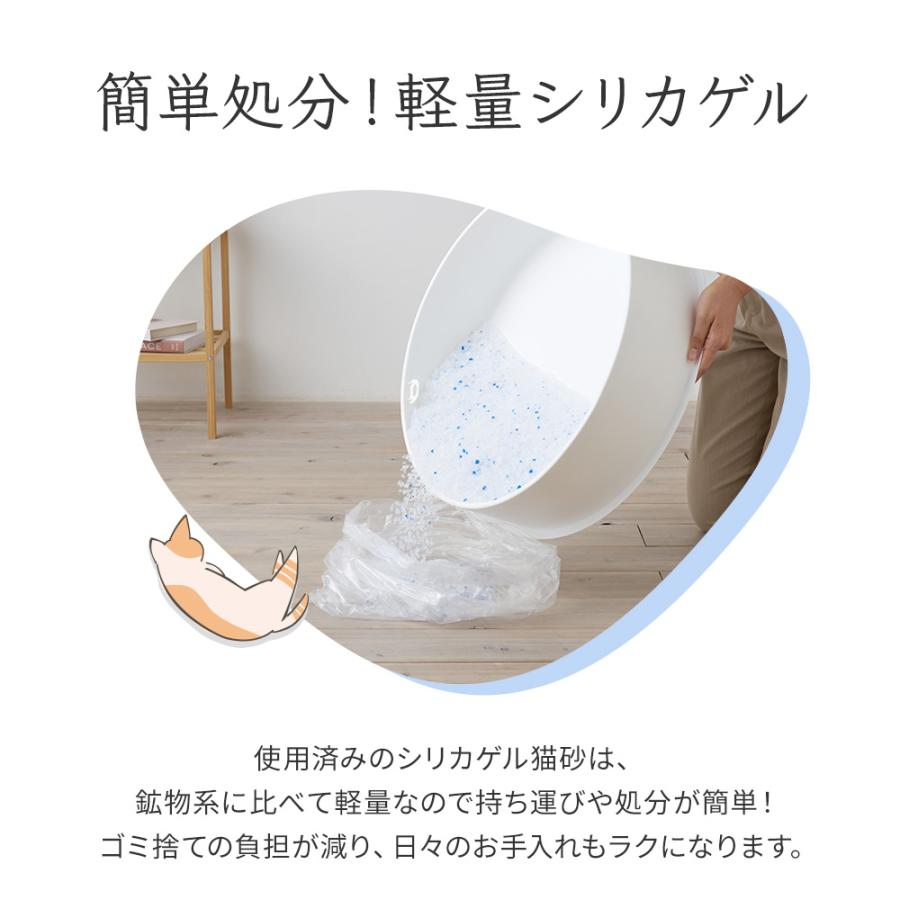 (OFT) クリスタルシリカサンド 3.8L(1.5kg) 8袋セット 猫砂 猫 ネコ ねこ 消臭 鉱物   砂ぼこり OFT トイレ レスナ Resna | OFT | 10