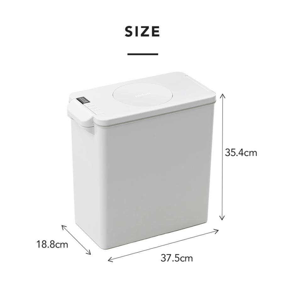 (OFT) [PIDAN ペット用フードコンテナ真空計量タイプ] 猫 ネコ ねこ フードストッカー ペットフード 真空 軽量 | OFT | 07