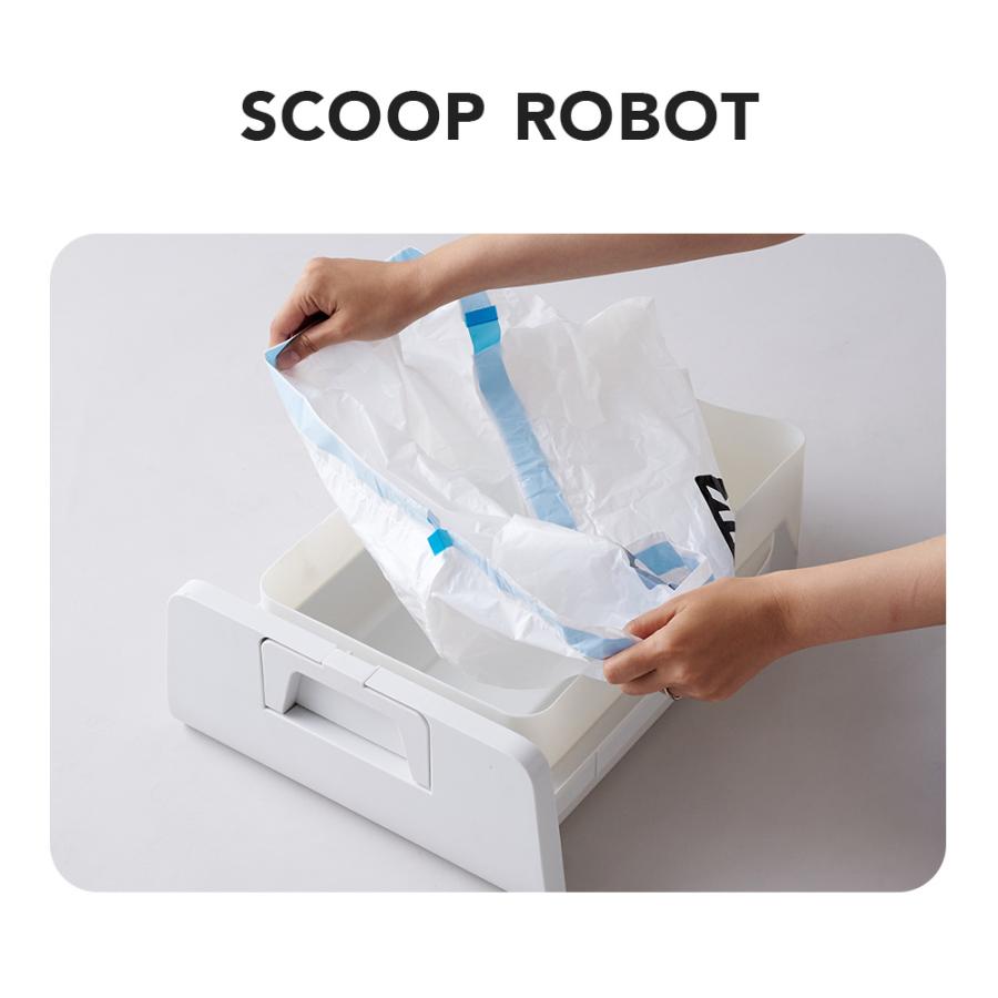 (OFT) [CATLINK SCOOPER OPEN-X/SCOOP ROBOT専用 替えライナー 20枚組×５本セット] 猫 ねこ ネコ 自動猫トイレ 自動ネコトイレ 自動トイレ 猫トイレ 自動 | OFT | 06