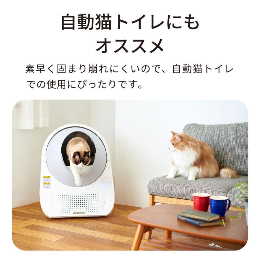 (OFT) [猫砂 BOXIECAT ボクシーキャット ブルー 7.2kg×3袋セット] ネコ砂 ねこ砂 鉱物 ベントナイト 自動トイレ 固まるの画像
