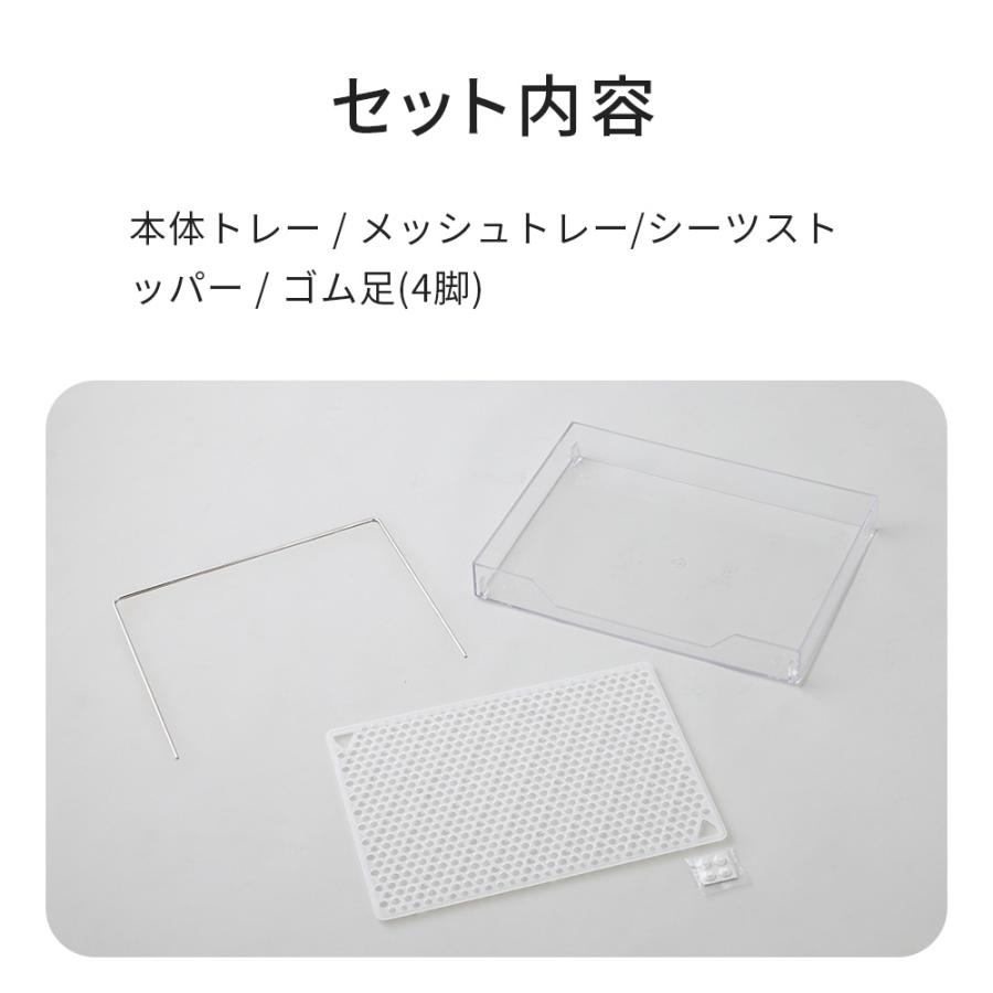 OFT [犬用トイレ クリアレット2(S)本体 (レギュラーシーツサイズ)] 犬