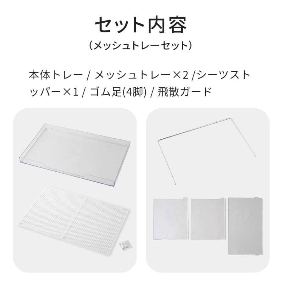 【OFT STORE正規品】クリアレット2S／ストッパー&メッシュ&ガードセット OFT 【限定クーポン配布中〜10/13】 [犬用トイレ クリアレット2