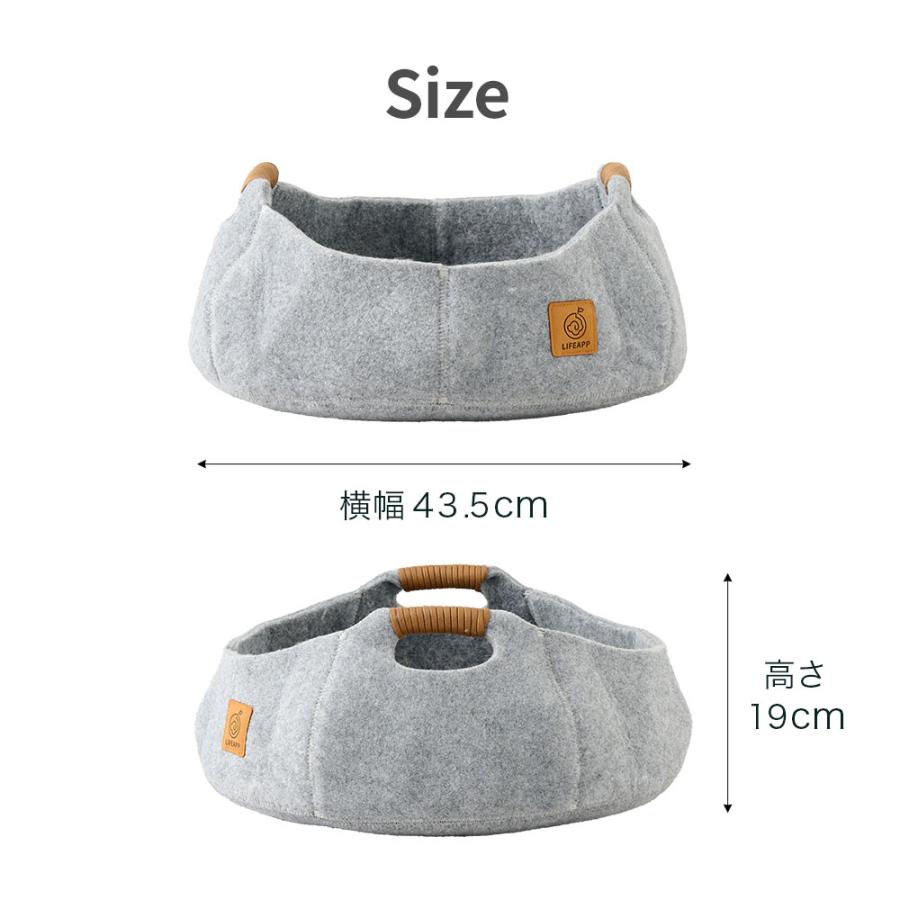 (OFT)(お得なクーポン付き福袋セット)[コハル 猫 ベッド フェルトキャットベッド COHALU] ねこ ネコ ペット キャットハウス マット おしゃれ 夏 冬 | OFT | 17