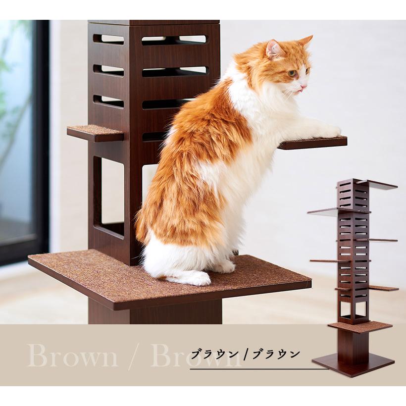 新入荷 (アウトレットセール) 据え置き型キャットタワー necobacoT(ネコバコ T) 【送料無料（北海道・沖縄・離島等除く）】 (猫 ねこ ネコタワー) 【2317853700】(11900円)