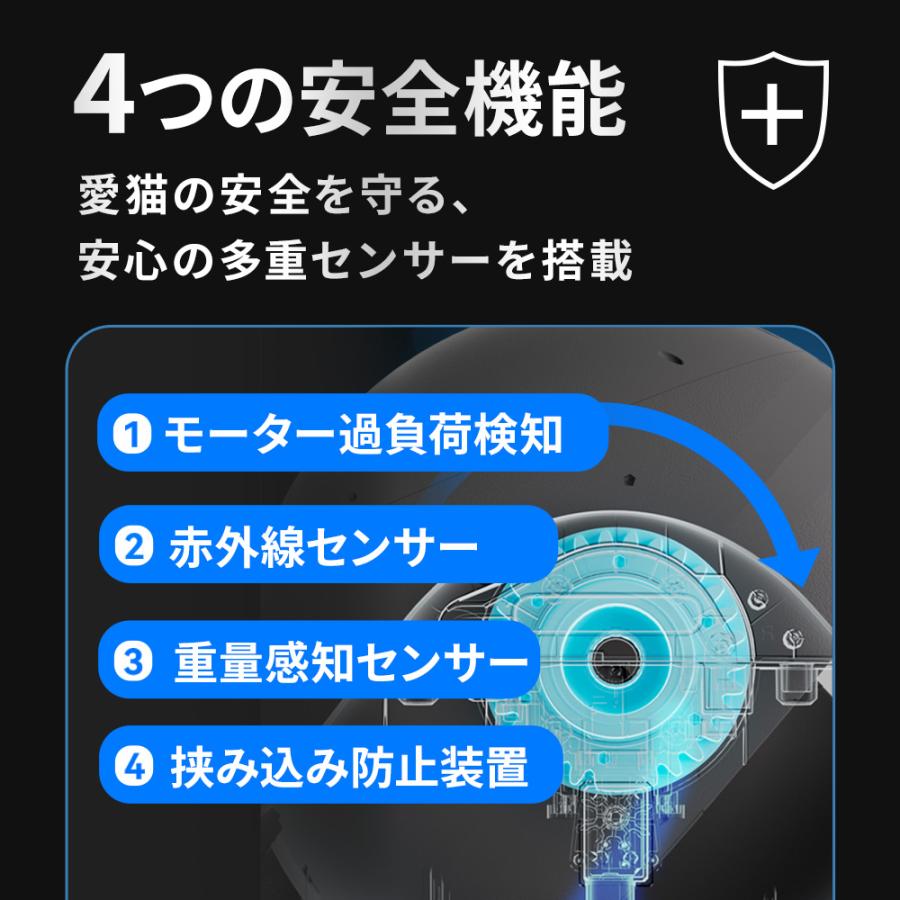 (予約販売6月下旬入荷予定) [自動ネコトイレ CATLINK SCOOPER OPEN-X ステップセット] 猫 ねこ ネコ 自動ネコトイレ 自動トイレ | OFT | 05