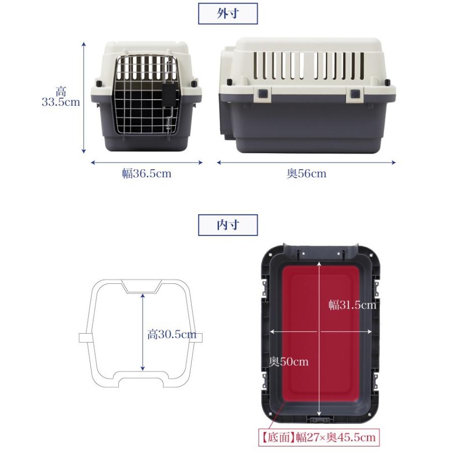 Oft ペットケンネル ファーストクラス L55 おしゃれ おすすめ ランキング 小型犬 猫 小動物 ハードキャリー コンテナ クレート Petmode Xs Oft Store Yahoo 店 通販 Yahoo ショッピング