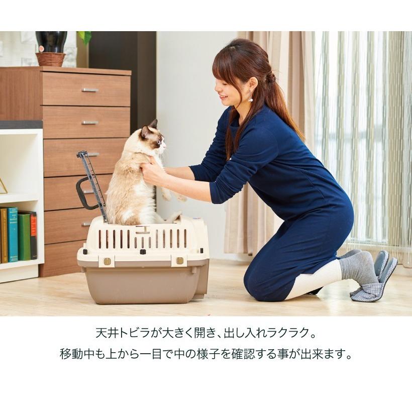 Oft ペットケンネル ファーストクラス 全店販売中 トップオープン L50t おしゃれ おすすめ コンテナ 超小型犬 ランキング 猫 クレート ハードキャリー