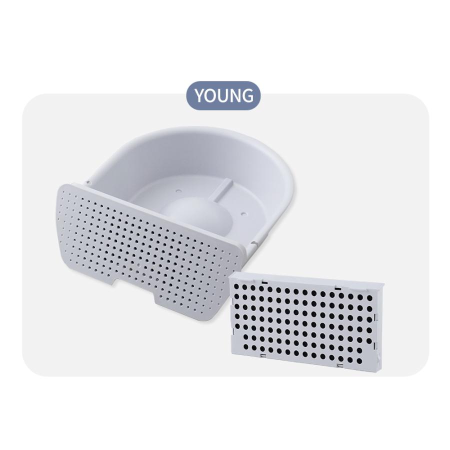 (OFT) [CATLINK SCOOPER PRO/PRO-X/YOUNG専用コンテナ フィルター付] 猫 ねこ ネコ 自動猫トイレ 自動ネコトイレ 自動トイレ 猫トイレ | OFT | 07