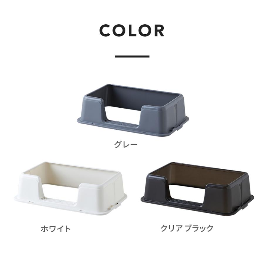 (OFT) [大型 猫トイレ  ステンキャットトイレ（リム）] 猫 猫用 ネコ ねこ用 トイレ 大きい 大きめ ステンキャットトイレ | OFT | 05