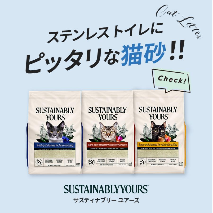 (期間限定10％OFFクーポン) (スターターセットあり) [大型 猫トイレ ステンキャットトイレ S] スターターセット 猫 猫用 ネコ ねこ用 トイレ 大きい 大きめ | OFT | 11