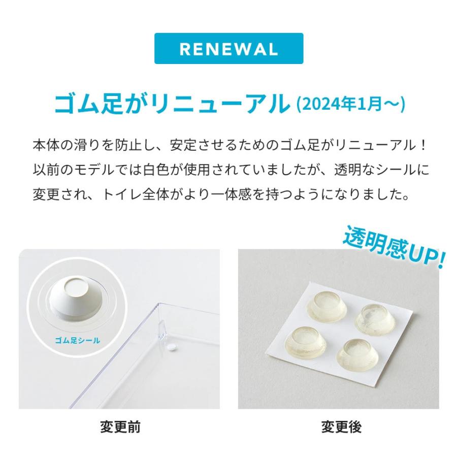(OFT) [クリアレット/クリアレット2専用足ゴムシール4個セット (白色) ] 犬 イヌ いぬ トイレトレー 爆買 | OFT | 01