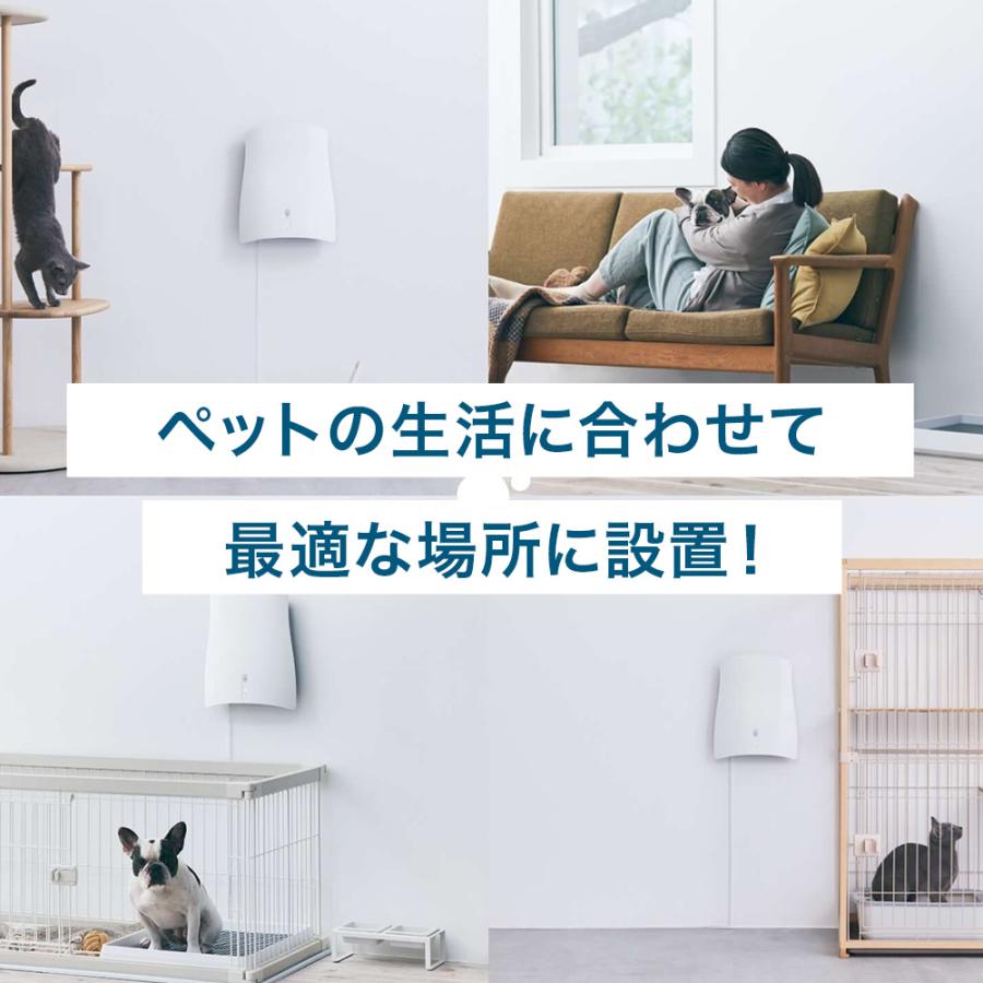 (OFT) [除菌脱臭機 SUNSTAR QAIS -air- 04A1J] ペット ねこ ネコ 猫トイレ ネコトイレ ねこトイレ 犬トイレ 空気清浄機 臭い サンスター | OFT | 10