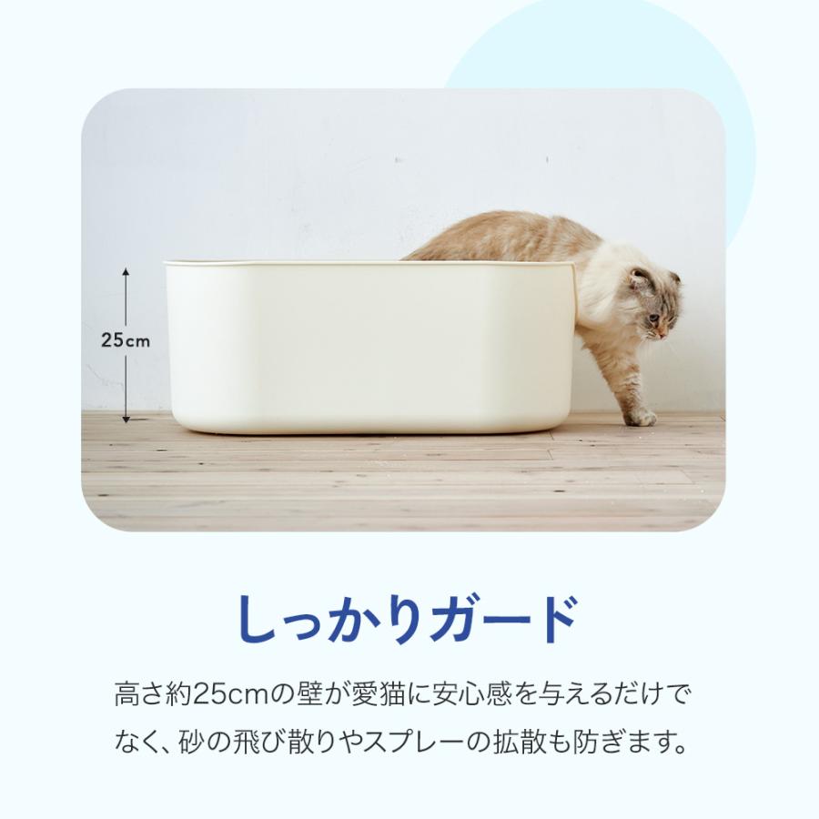 OFT (4/24-5/7 GWセール) (猫砂4袋プレゼント中) [大型 猫トイレ OFT (4/24-5/7 GWセール) (猫砂4袋プレゼント中) [大型 猫トイレ