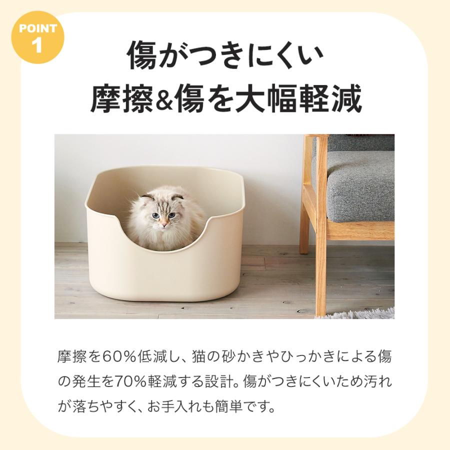 OFT (4/24-5/7 GWセール) (猫砂4袋プレゼント中) [大型 猫トイレ OFT (4/24-5/7 GWセール) (猫砂4袋プレゼント中) [大型 猫トイレ