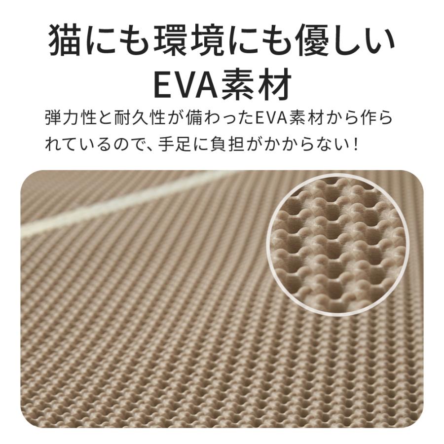 ☆ Norvy 猫砂マット 超大サイズ 76 × 63 c 折り目がない 86 ☆ Norvy 猫砂マット 超大サイズ 76 × 63 c 折り目がない 86の通販 by