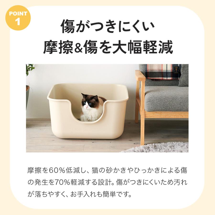OFT (4/24-5/7 GWセール) (猫砂4袋プレゼント中) [大型 猫トイレ OFT (4/24-5/7 GWセール) (猫砂4袋プレゼント中) [大型 猫トイレ