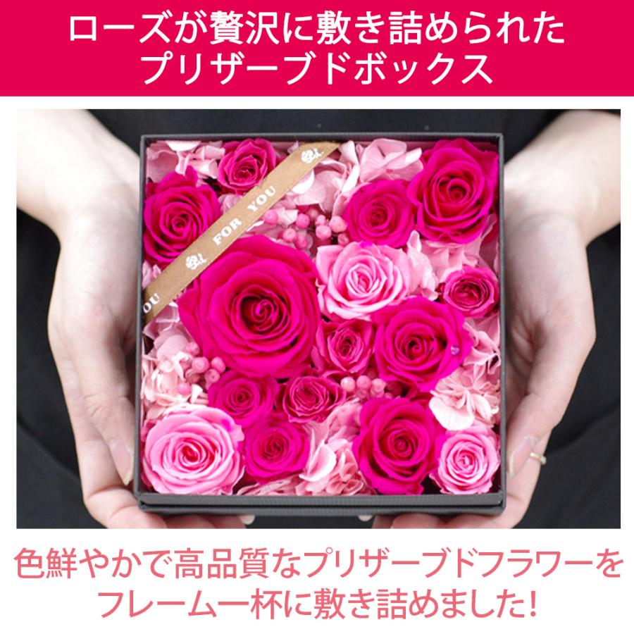 プリザーブドフラワーIPFA プリザーブドフラワー ボックス 誕生 プリザーブドフラワーIPFA プリザーブドフラワー ボックス 誕生