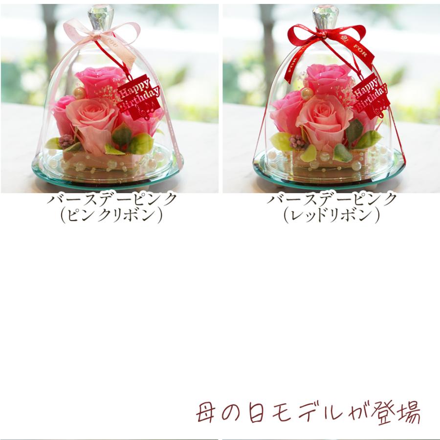 プリザーブドフラワー 母の日 ガラスドーム エレガンス 誕生日 プレゼント 退職祝い 結婚祝い ギフト 還暦祝い 女性 お祝い フラワー 花 卒業式 お返し | プリザーブドフラワーIPFA | 13