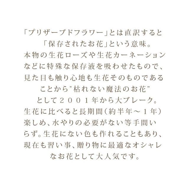 名入れ 彫刻 プリザーブドフラワー ボックス ギフト フラワーボックス 両親 電報 プレゼント 誕生日 フラワー 結婚祝い ガーベラの花畑 送料無料 クリスマス | プリザーブドフラワーIPFA | 05