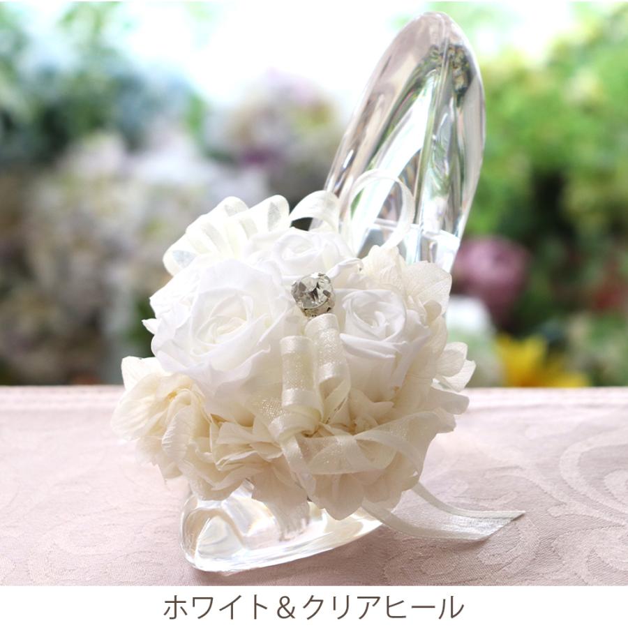 プリザーブドフラワー プレゼント 退職祝い 誕生日 結婚祝い ギフト ガラスの靴 プロポーズ 結婚式 シンデレラ 送料無料 クリスマス | プリザーブドフラワーIPFA | 15